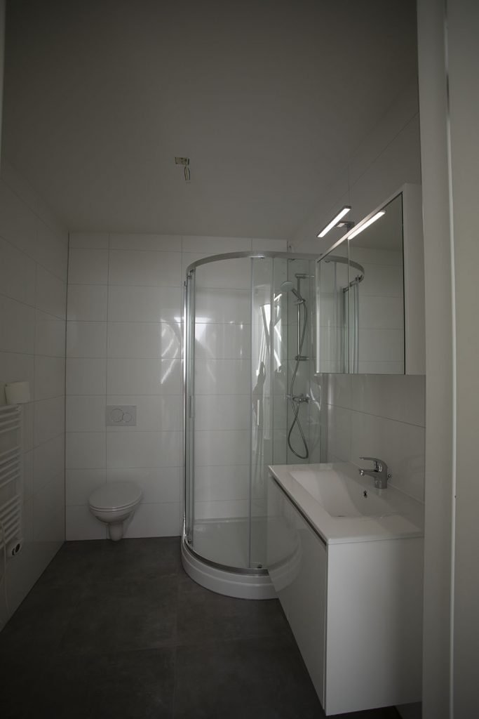 Oplevering badkamer