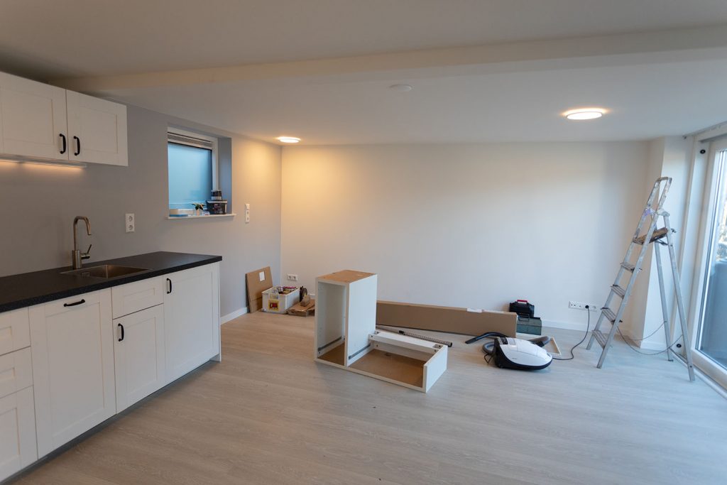 Resultaat ombouw van garage