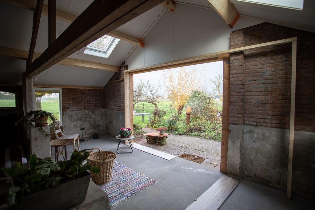 Van stal naar veranda
