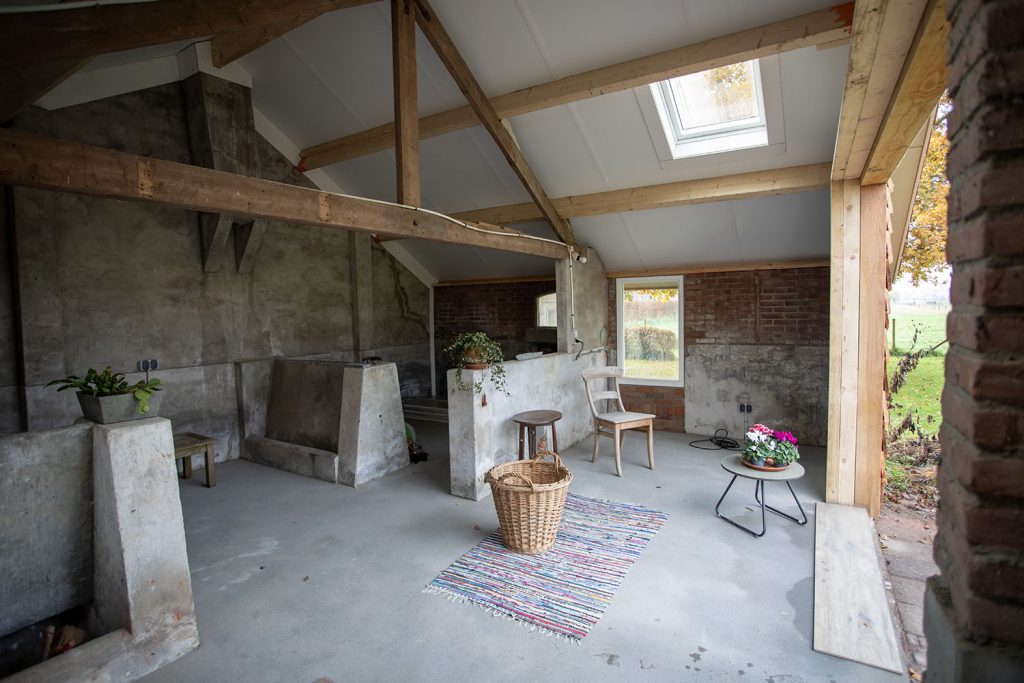 Van stal naar veranda