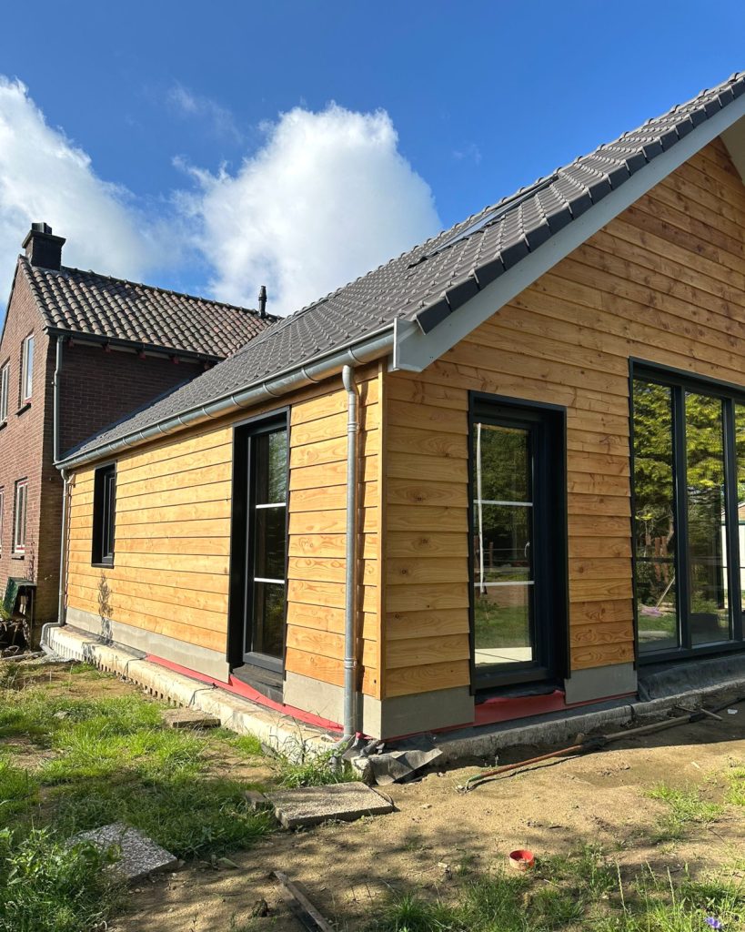 Prefab aanbouw Didam