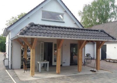 Houten veranda