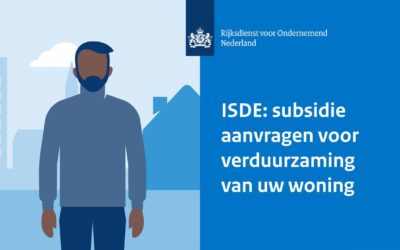 ISDE subsidie voor verduurzaming in 2026