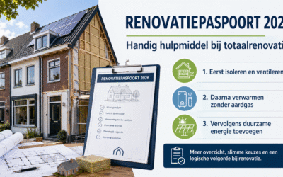 Het renovatiepaspoort komt eraan: handig hulpmiddel bij totaalrenovatie